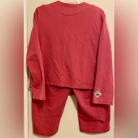 Disney Women's Red Winnie the Pooh Pajama Set - Picture 4 of 7